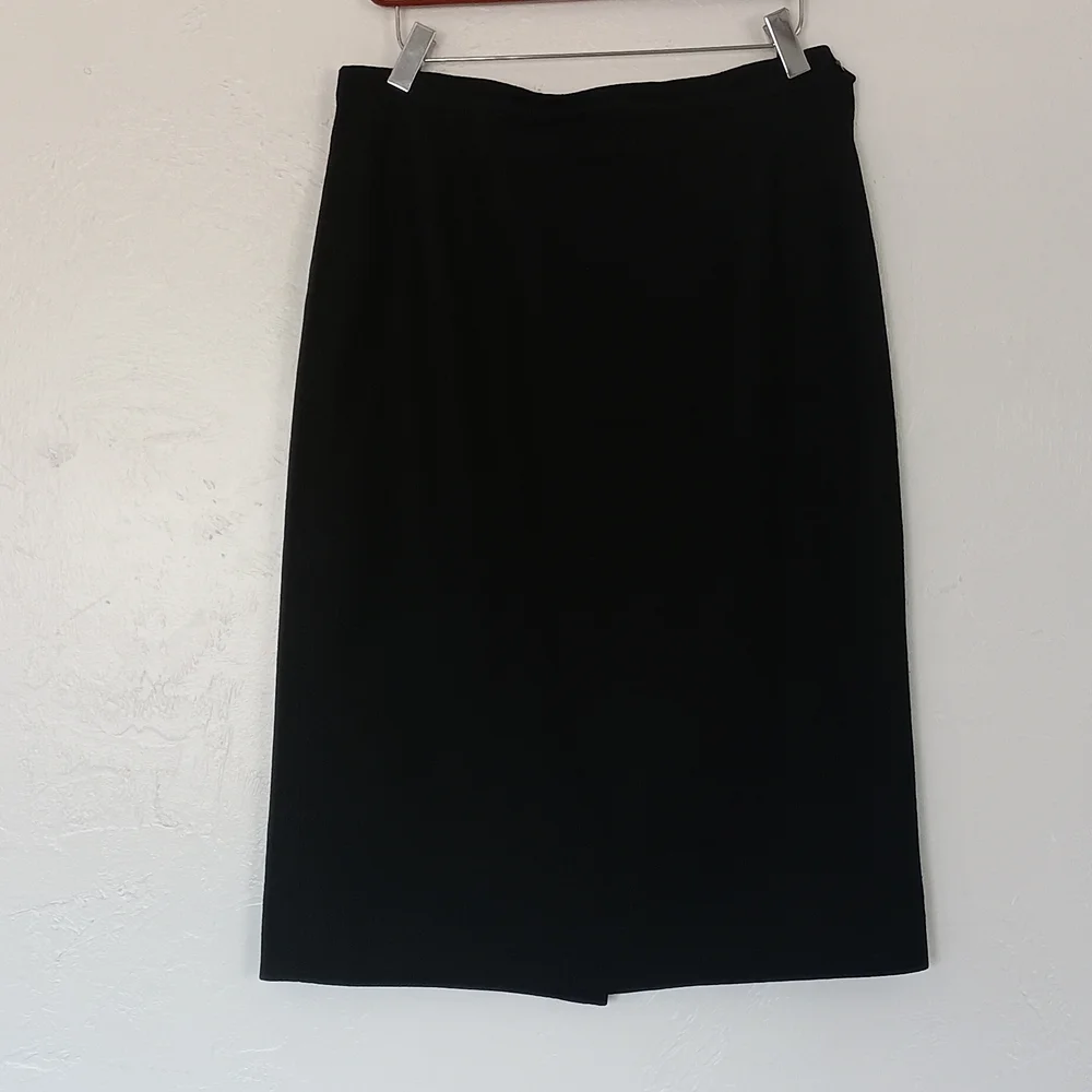 Vintage Pendleton 100% Wool Midi Pencil Skirt